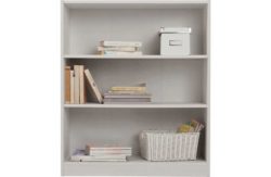 HOME Maine Small Extra Deep Bookcase - Putty